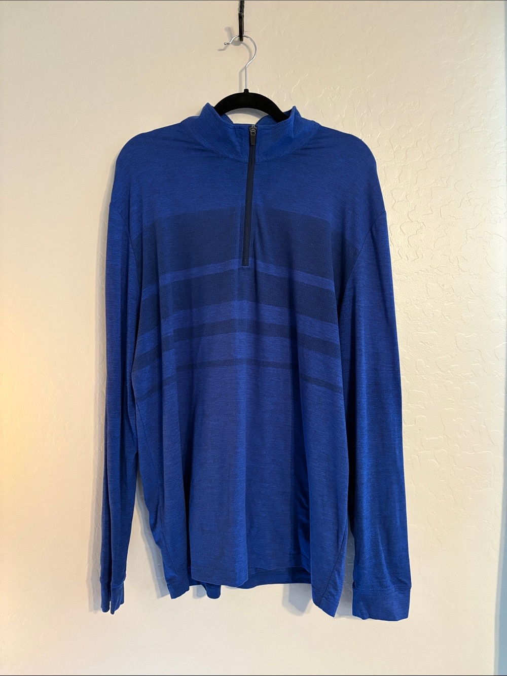 PGA Tour Men's Lightweight Shirt Jacket in Blue